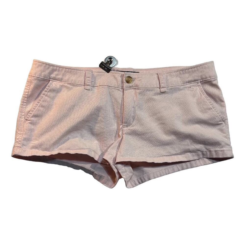 Abercrombie & Fitch Stretch Shorts Women’s Size 12 Light Pink Chino Casual